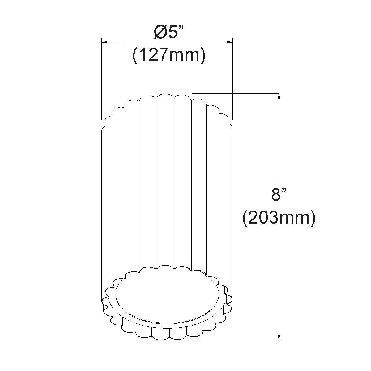 Dainolite 15W Flush Mount, Matte White 3 Colour Change Temperature