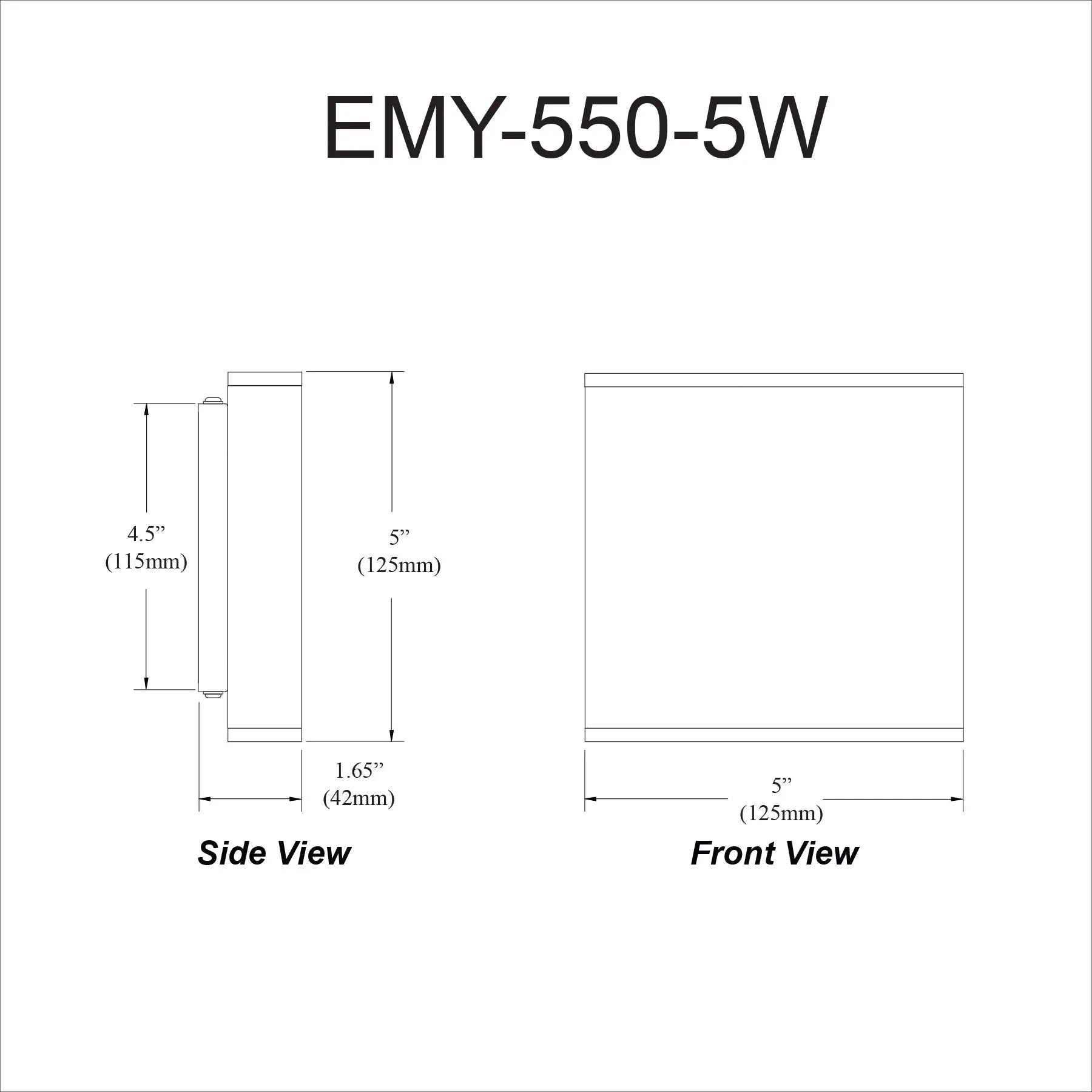Dainolite 15W LED Wall Sconce, Matte White with Frosted Acrylic Diffuser