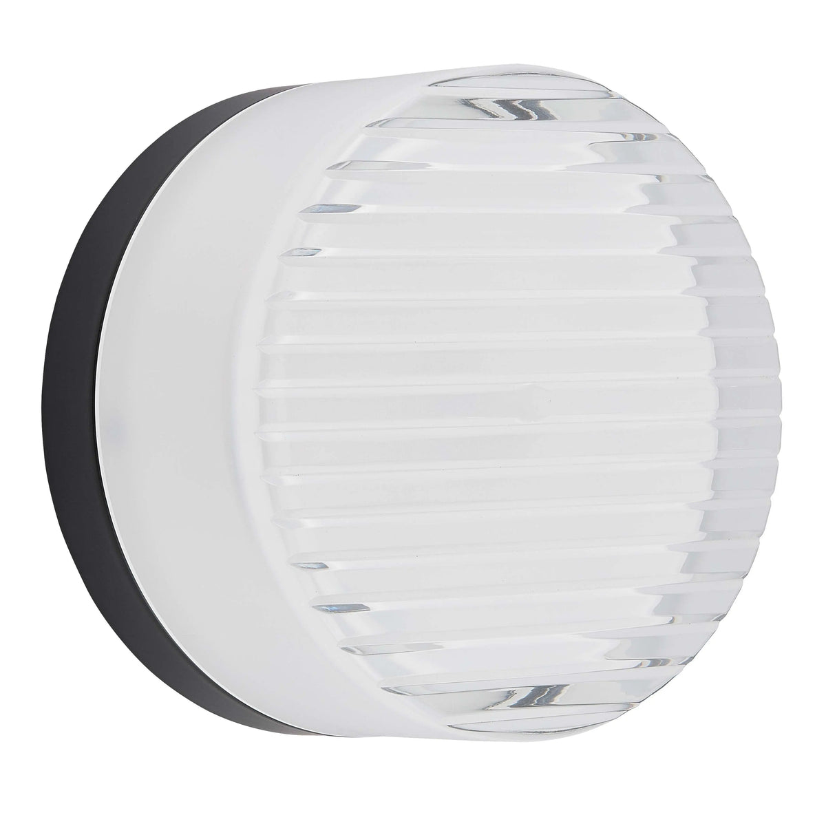 Dainolite 15W Wall Sconce Matte Black with Clear & Frosted Acrylic Diffuser