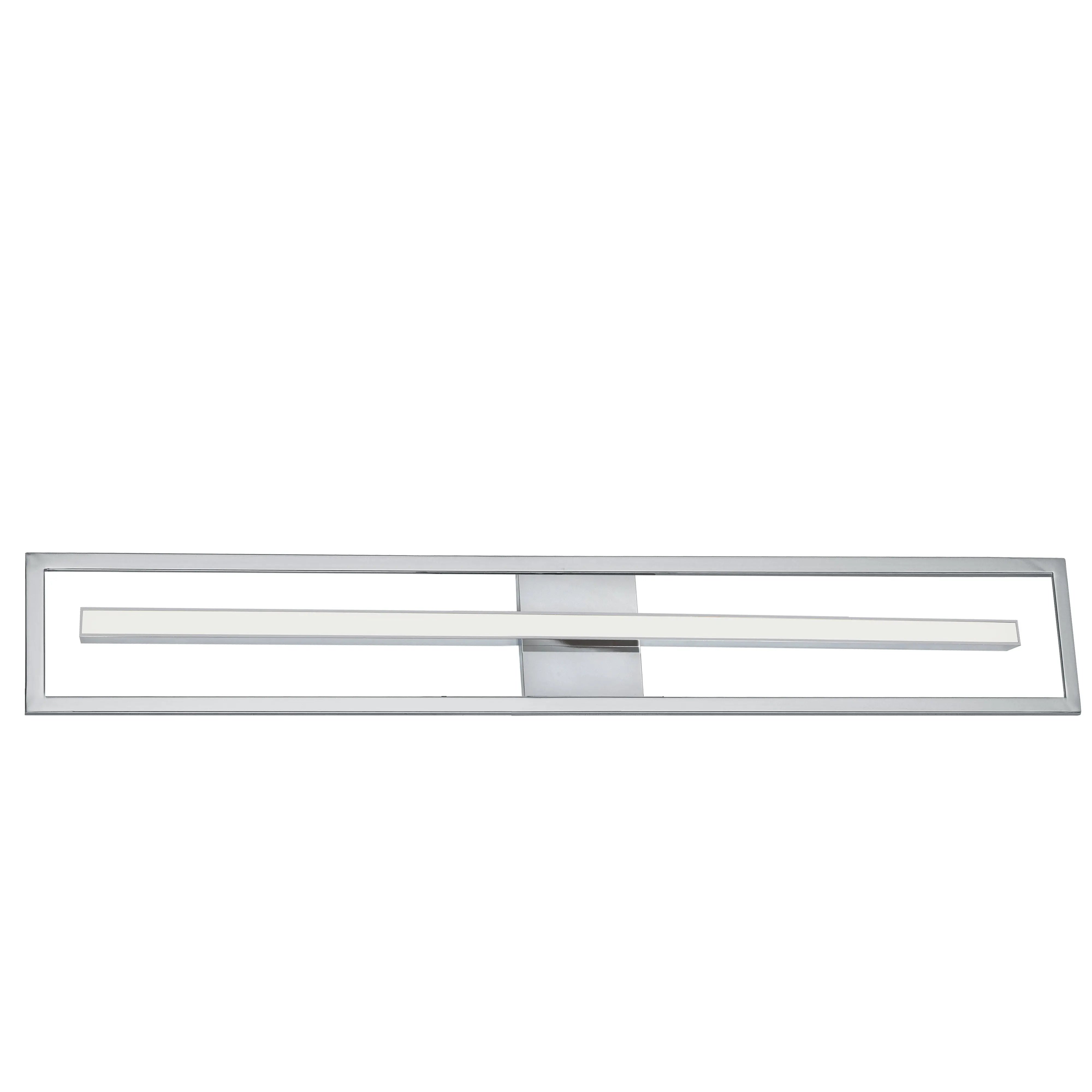 Dainolite Wall Mount 18W Polished Chrome Vanity Sconce Light