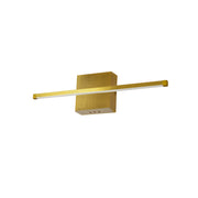 Dainolite 19W LED Wall Sconce, Aged Brass with White Acrylic Diffuser