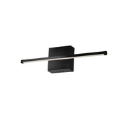 Dainolite 19W LED Wall Sconce, Matte Black with White Acrylic Diffuser