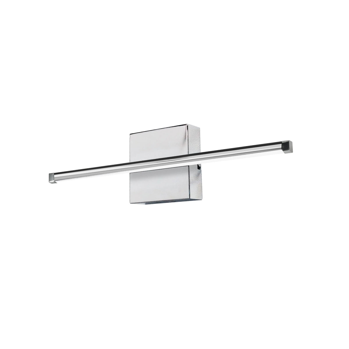 Dainolite 19W LED Wall Sconce, Polished Chrome with White Acrylic Diffuser