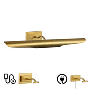 Dainolite 2 Light Aged Brass Picture Light
