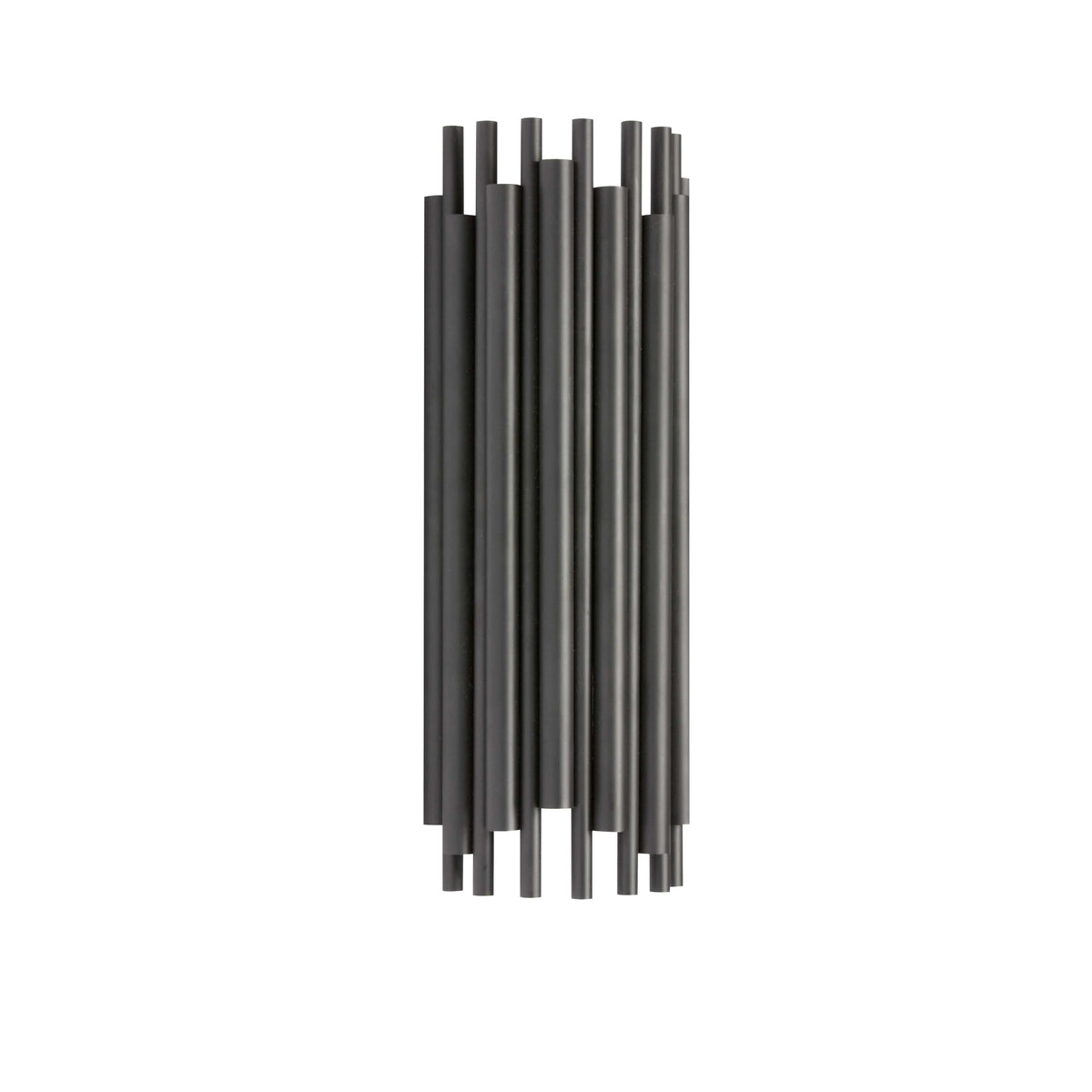 Dainolite 2 Light Halogen Wall Sconce, Matte Black