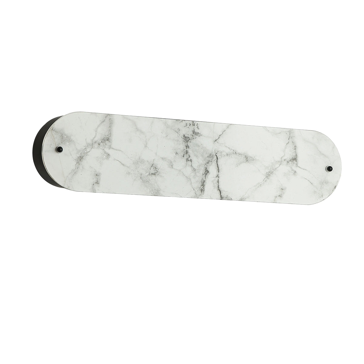 Dainolite 2 Light Wall Sconce in Matte Black w/ Faux Alabaster Acrylic
