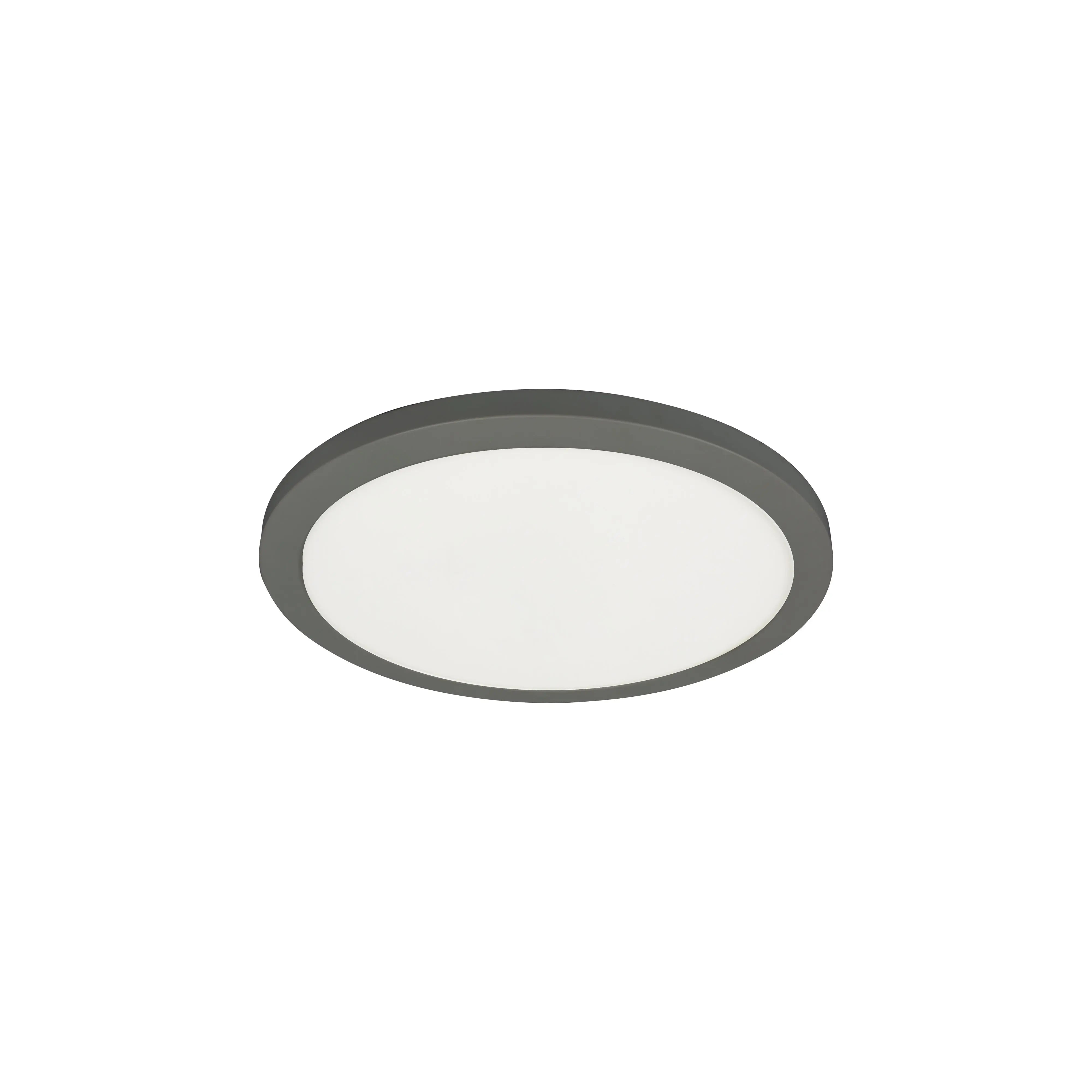 Dainolite 20W Matte Black Flush Mount 5CCT