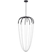 Dainolite 20W Pendant Matte Black with Hanging Chain