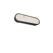 Dainolite 20W Wall Sconce in Matte Black w/ Alabaster Diffuser