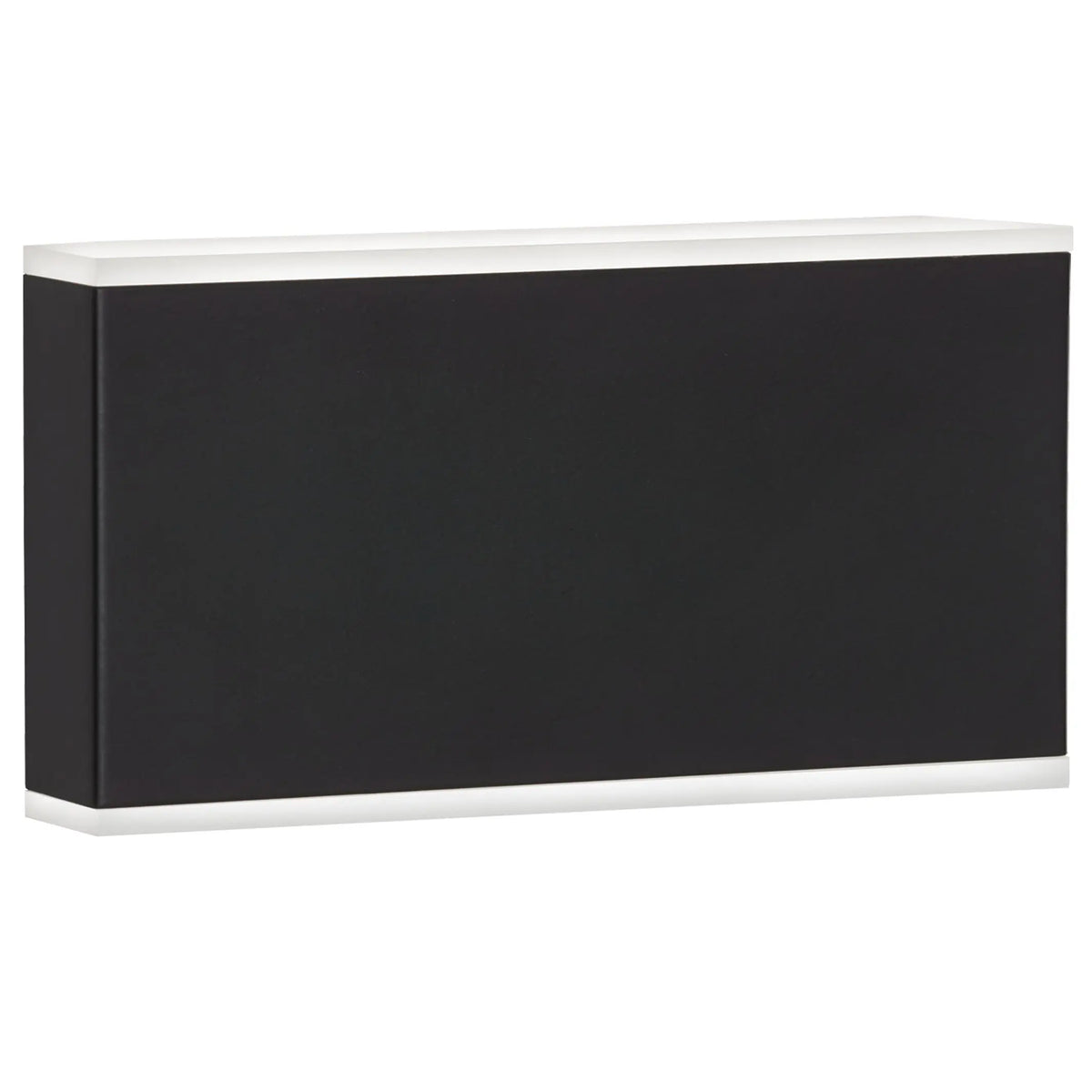 Dainolite 20W Wall Sconce, Matte Black with Frosted Acrylic Diffuser