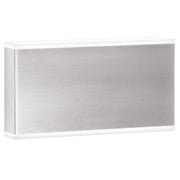 Dainolite 20W Wall Sconce, Satin Chrome with Frosted Acrylic Diffuser