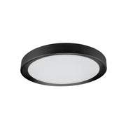 Dainolite 24W 3CCT Flush Mount Sandy Black with White Diffuser