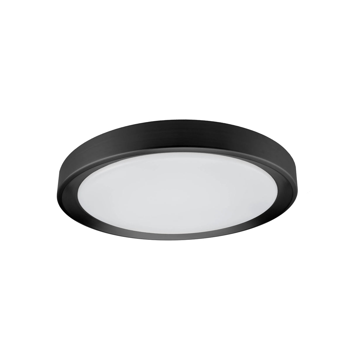 Dainolite 24W 3CCT Flush Mount Sandy Black with White Diffuser