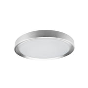 Dainolite 24W 3CCT Flush Mount Satin Chrome with White Diffuser