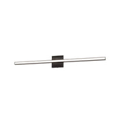 Dainolite 24W Colour Changing Vanity Matte Black with Frosted Acrylic Diffuser