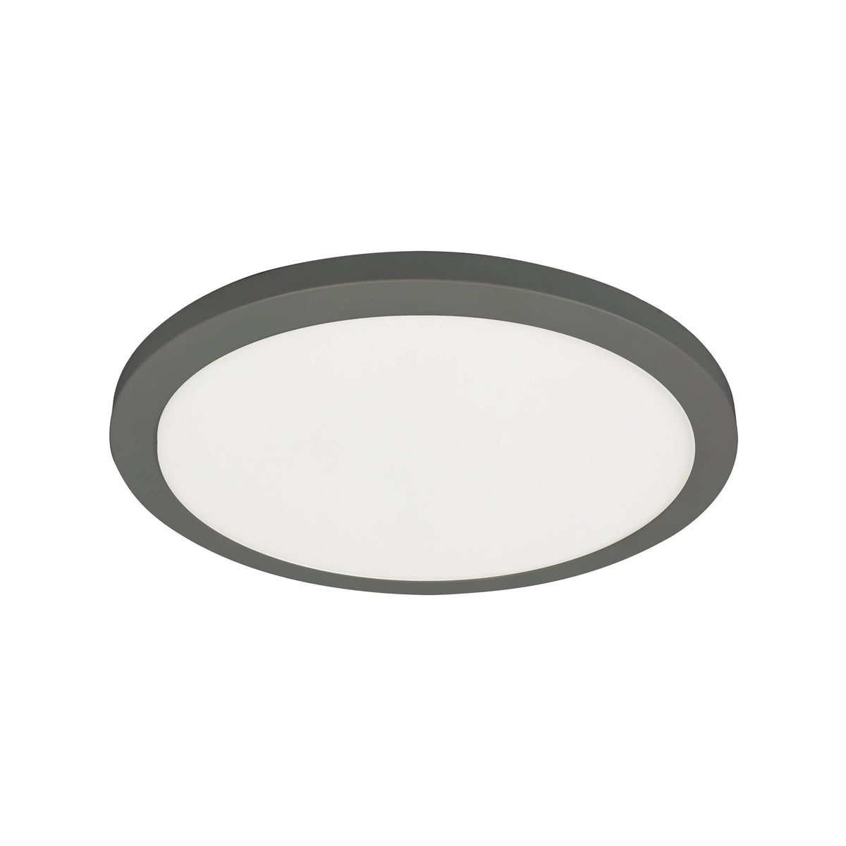 Dainolite 25W Matte Black Flush Mount 5CCT