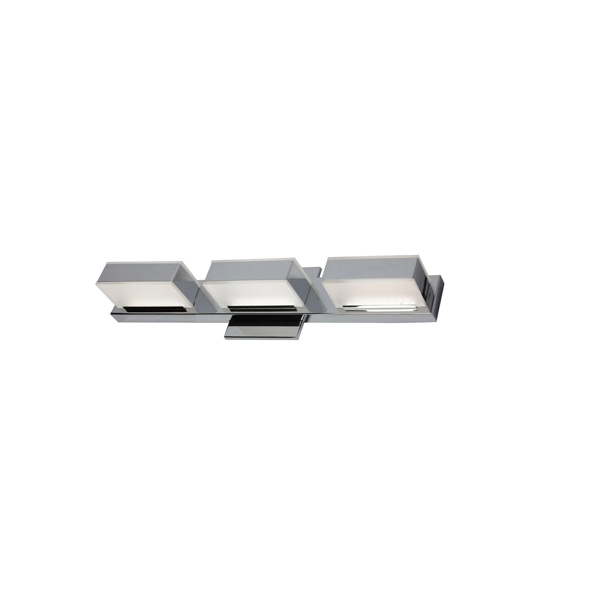 Dainolite 3 Light LED Wall Vanity, Polished Chrome Finish
