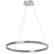 Dainolite 30W Colour Temperature Changing Chandelier, Silver with White Acrylic Diffuser