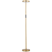 Dainolite 30W Floor Lamp in Polished Chrome w/ White Acrylic Diffuser