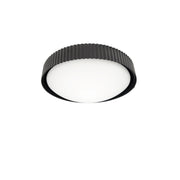 Dainolite 30W Flush Mount, Matte Black 3 Colour Change Temperature