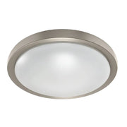 Dainolite 30W Flush Mount, Satin Chrome Finish