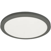 Dainolite 30W Matte Black Flush Mount 5CCT