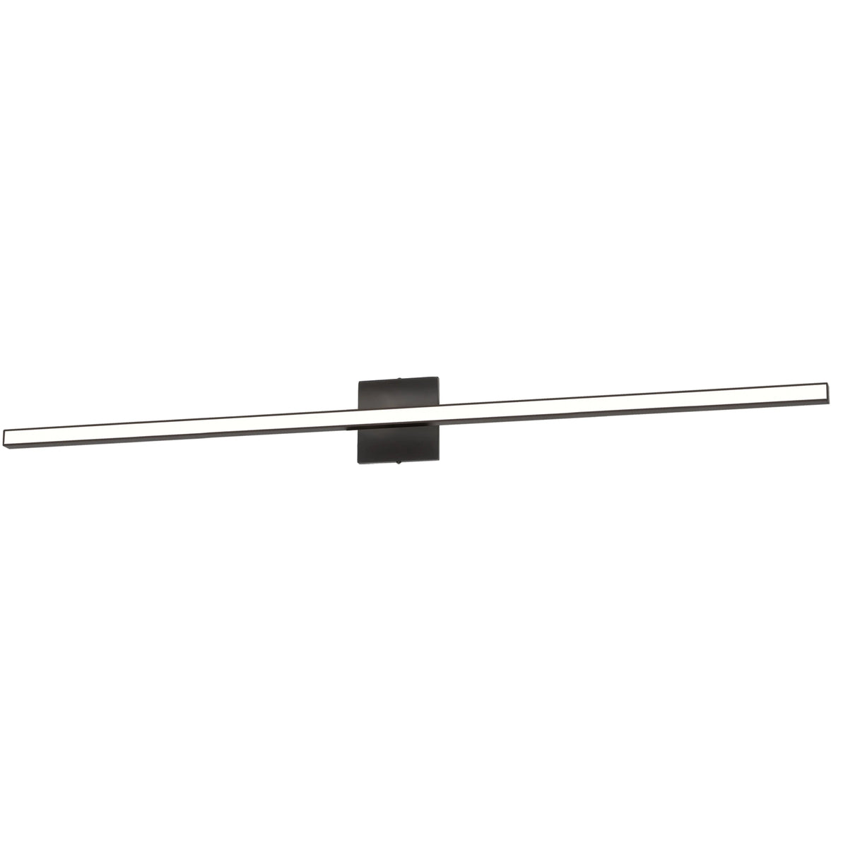 Dainolite 36W Colour Changing Vanity Matte Black with Frosted Acrylic Diffuser