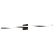 Dainolite 36W Matte Black Vanity w/ White Acrylic Diffuser