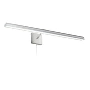 Dainolite 40W 32" Picture Light, Satin Chrome with Frosted Glass Diffuser