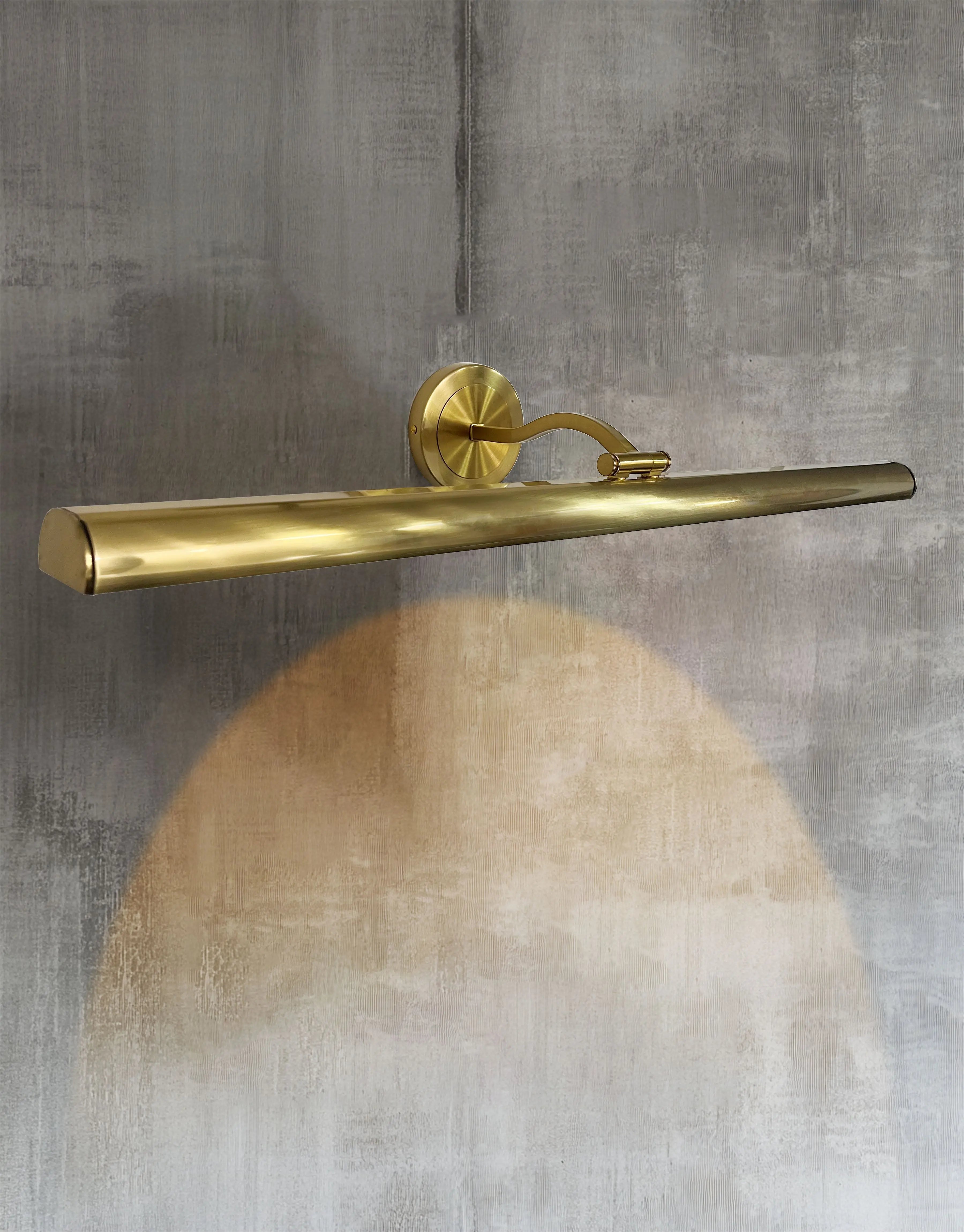 Dainolite 40W Aged Brass Picture Light