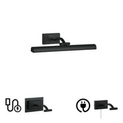Dainolite 5 Colour Change Temp 20W Matte Black Picture Light