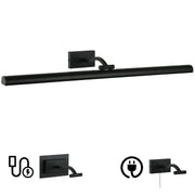 Dainolite 5 Colour Change Temp 40W Matte Black Picture Light