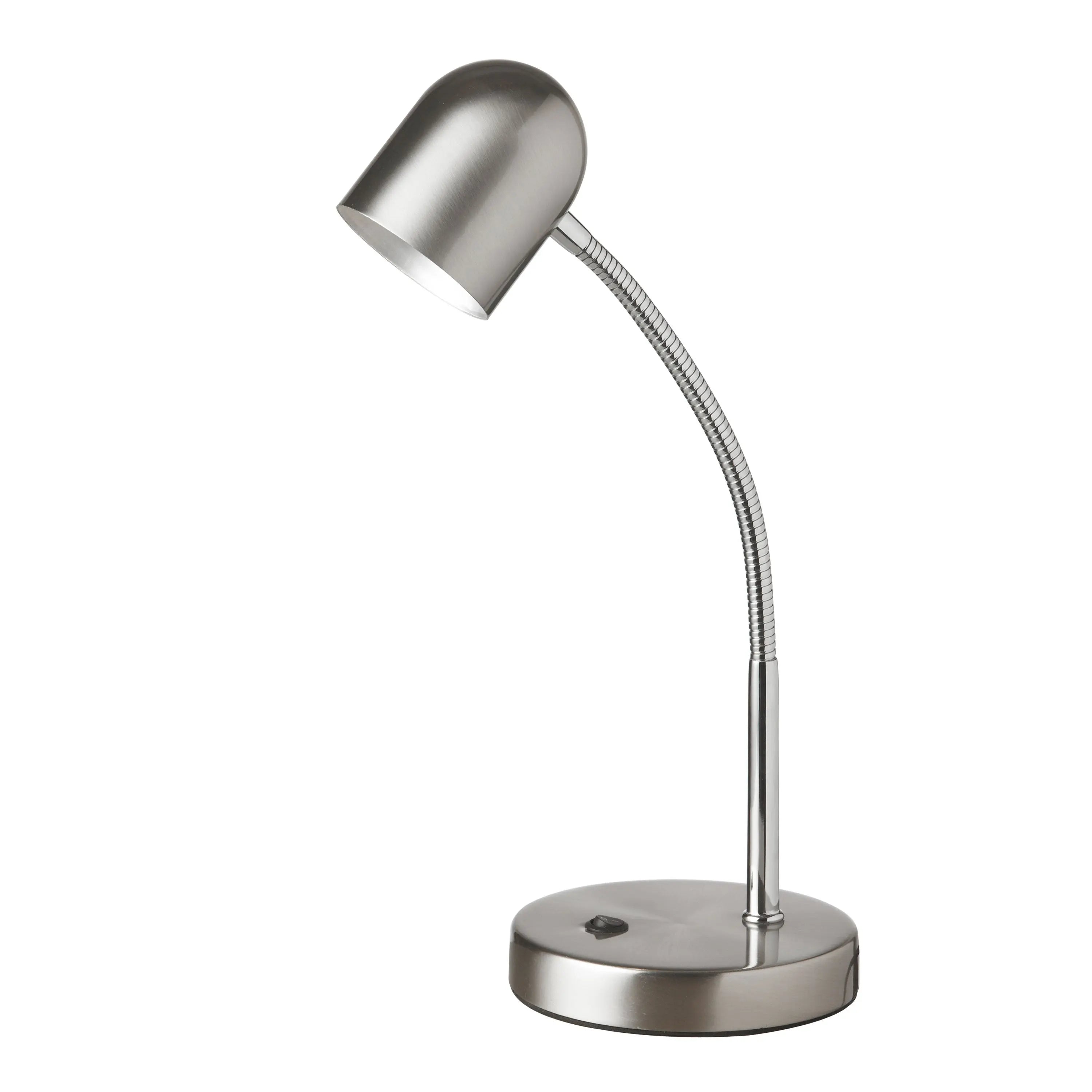 Dainolite 5 Watt LED Table Lamp, Satin Chrome Finish