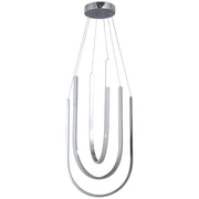 Dainolite 62W Pendant Polished Chrome with White Silicone Diffuser
