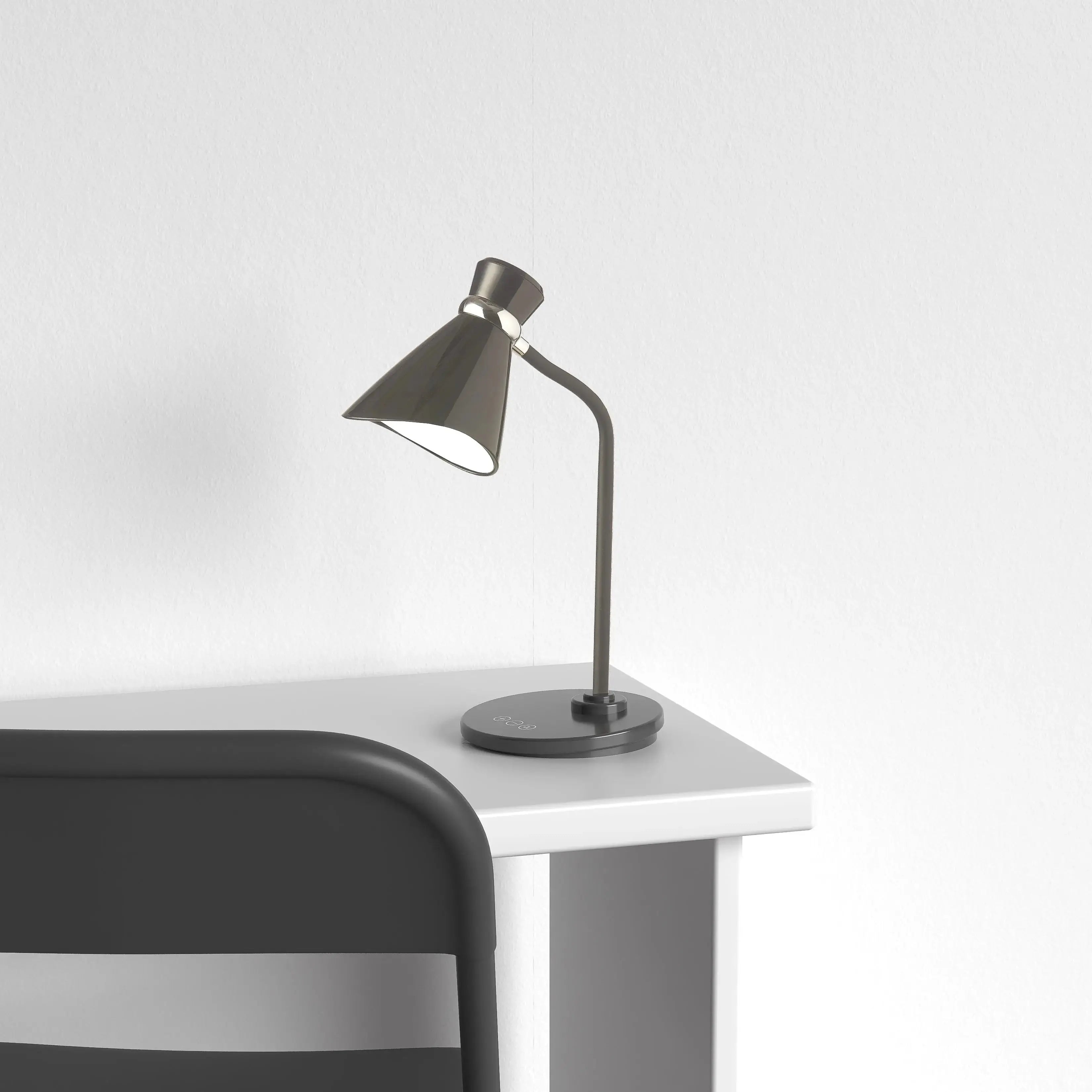Dainolite 6W LED Desk Lamp, Black Finish - Plumbing Market