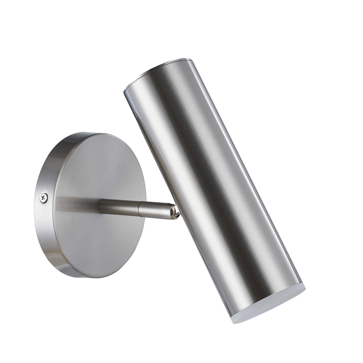 Dainolite 6W Wall Sconce, Satin Chrome with Frosted Acrylic Diffuser