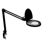 Dainolite 8W LED Magnifier Lamp, Black Finish DMLED10-A-BK