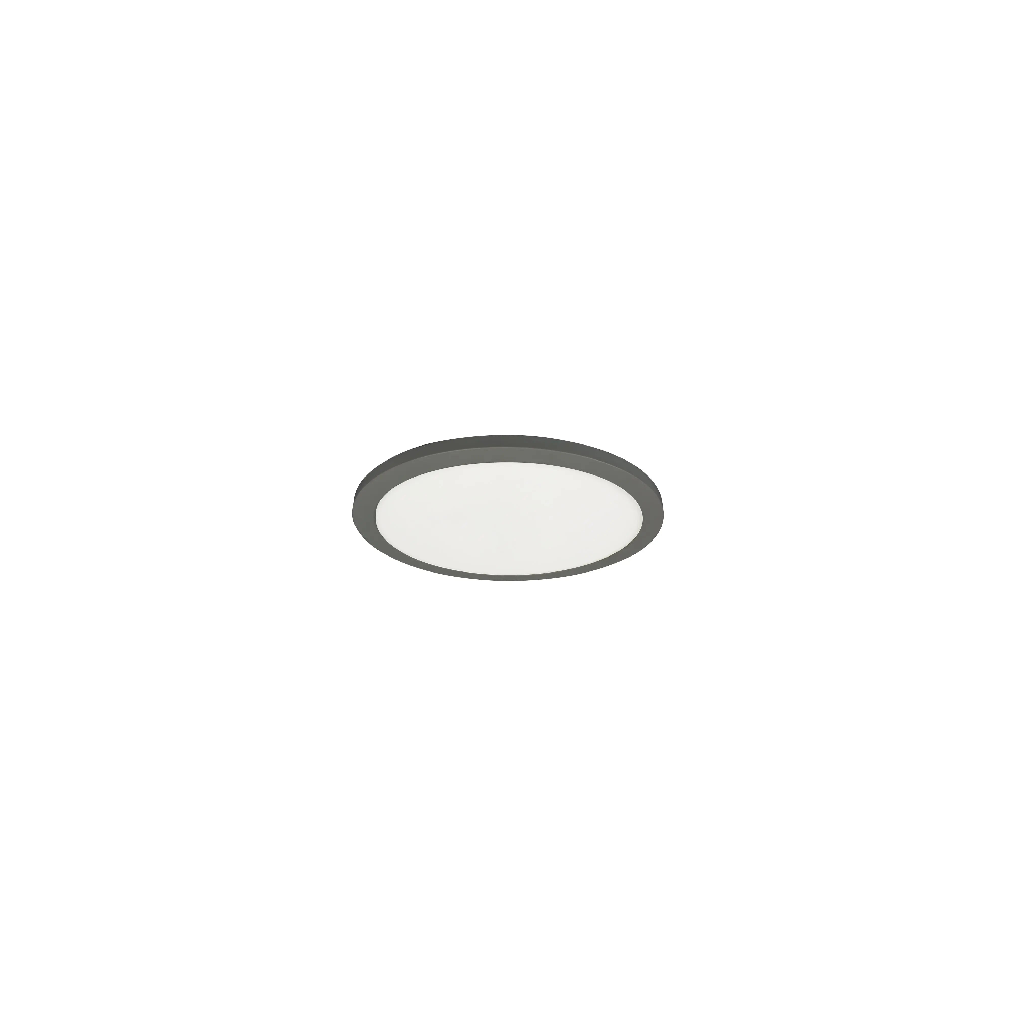 Dainolite 8W Matte Black Flush Mount 5CCT