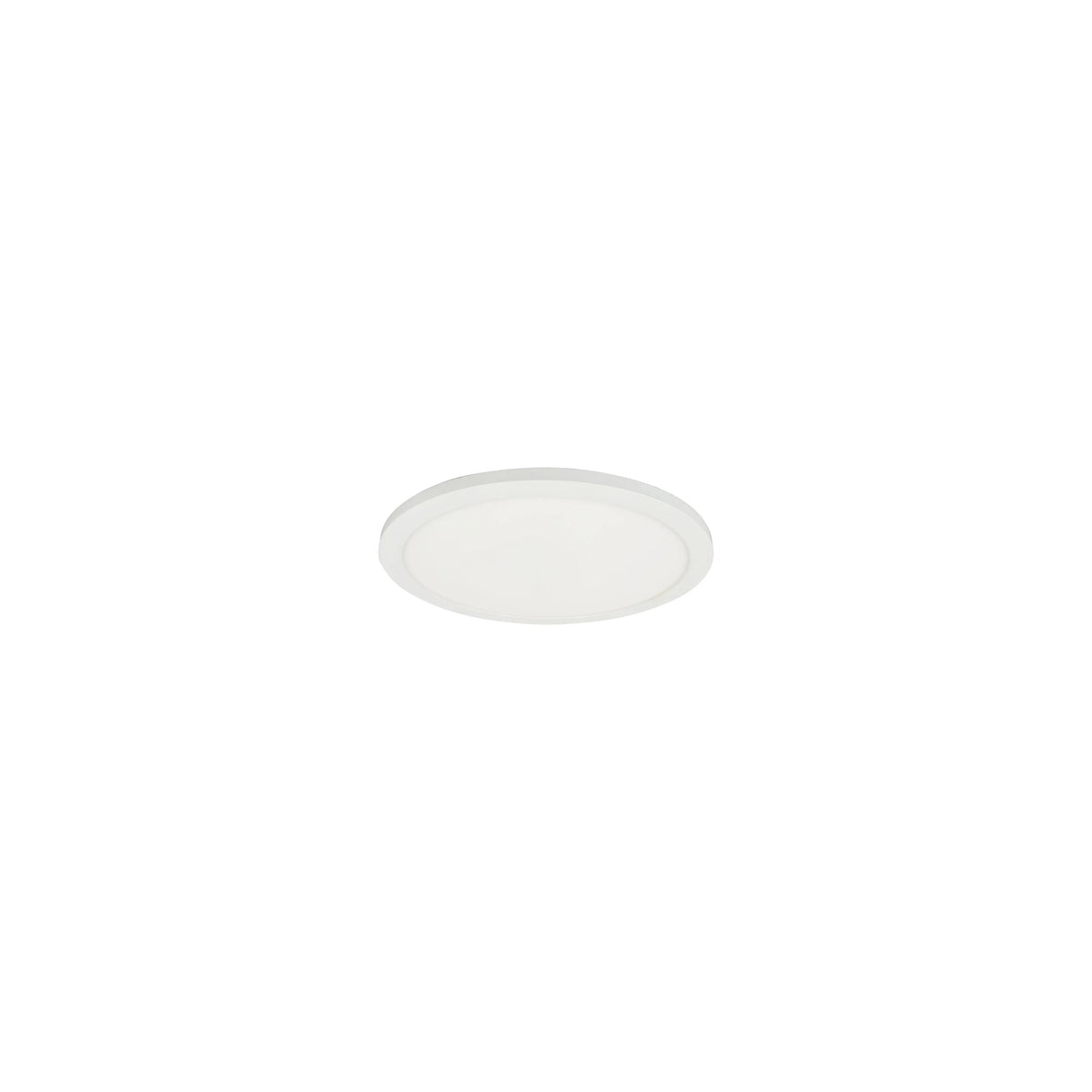 Dainolite 8W Matte White Flush Mount 5CCT