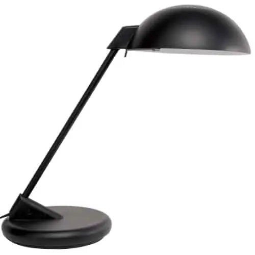 Dainolite Desk Lamp, Matte Black HIL900-BK
