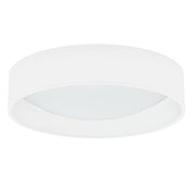 Dainolite LED Flush Mount, Satin Chrome Finish, Eggshell Shade CFLD-1522-198F
