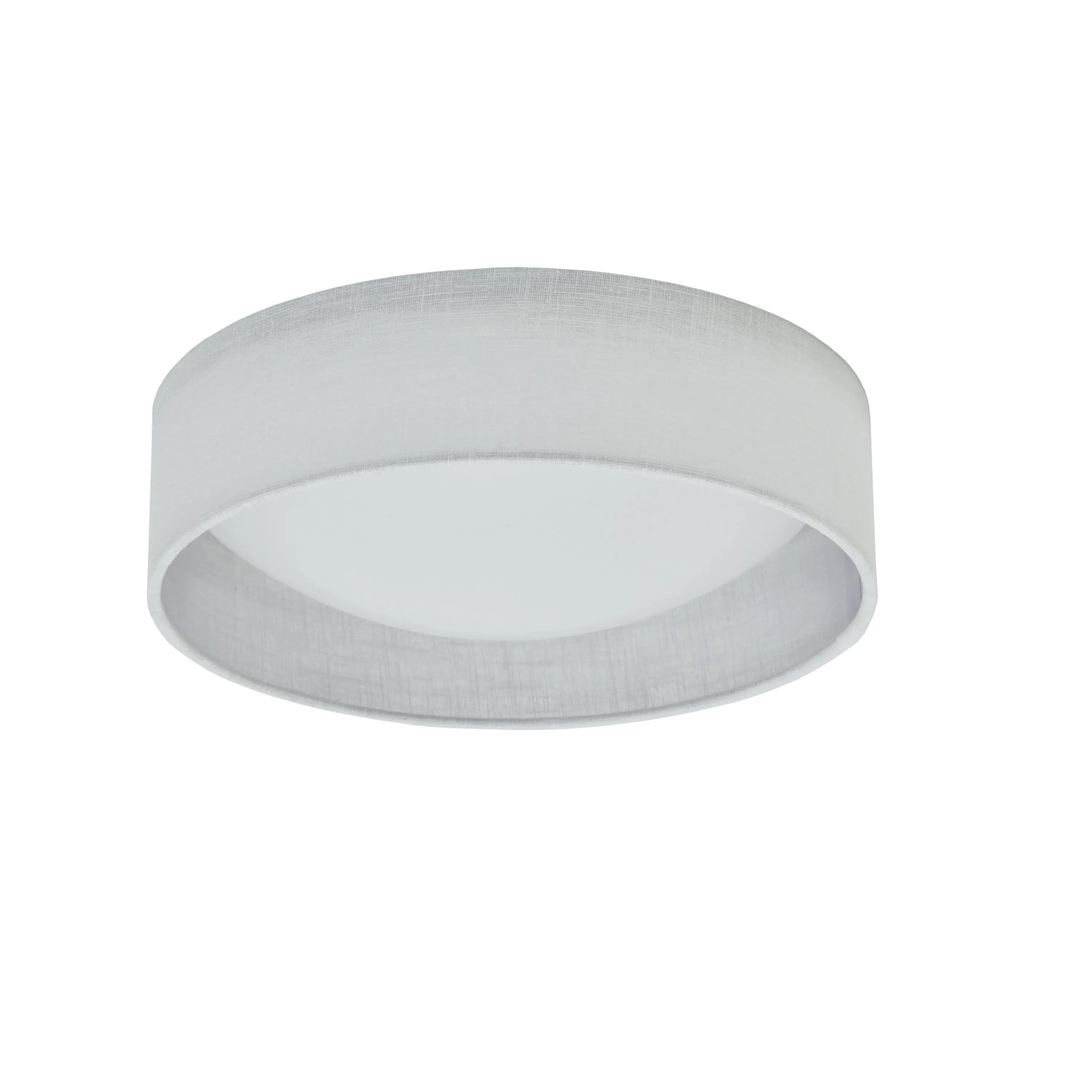 Dainolite LED Flush Mount, Satin Chrome Finish, White Shade CFLD-1114-2400