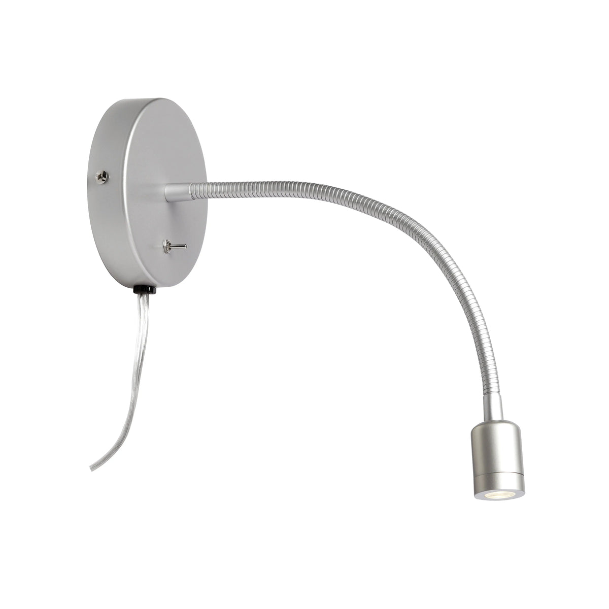 Dainolite LED Wall Lamp, Silver Finish
