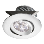 Dainolite White 2x4W 3000K, CRI80+, 25° beam, 24VDC input with Male Connector