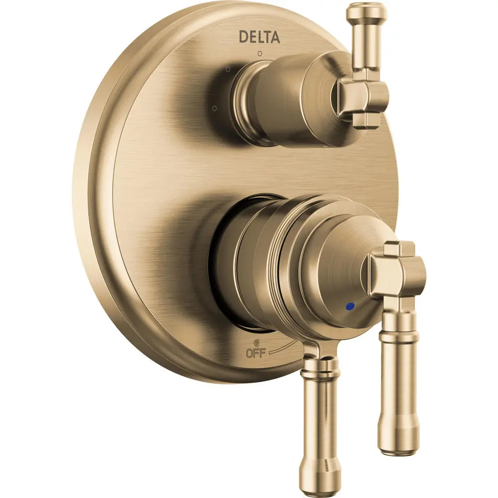 Delta 17 Series Integrated Diverter Trim  3-Se T27884-CZ-PR - Plumbing Market
