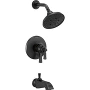 Delta 17 Thermostatic Tub And Shower Trim T17T456-BL - Plumbing Market