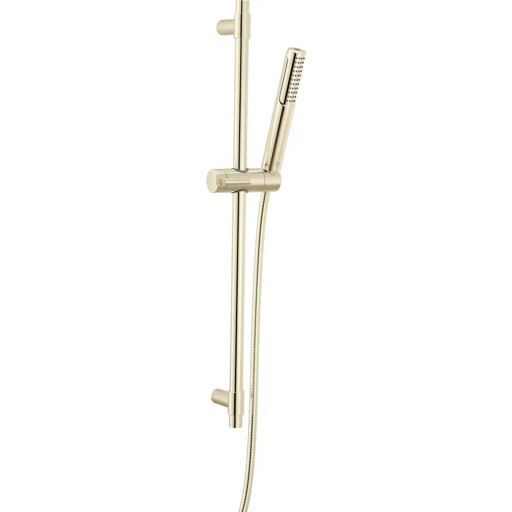 Delta 2-Setting Hand Shower with ProClean Spray - Slide Bar Mount - Lumicoat Polished Nickel