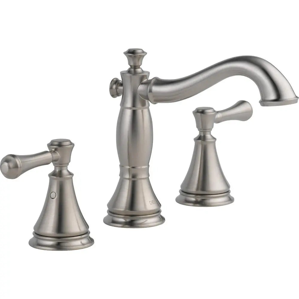 Delta 2H Wide Spread Lav W/ Metal Pop-Up 3597LF - 3597LF-SSMPU