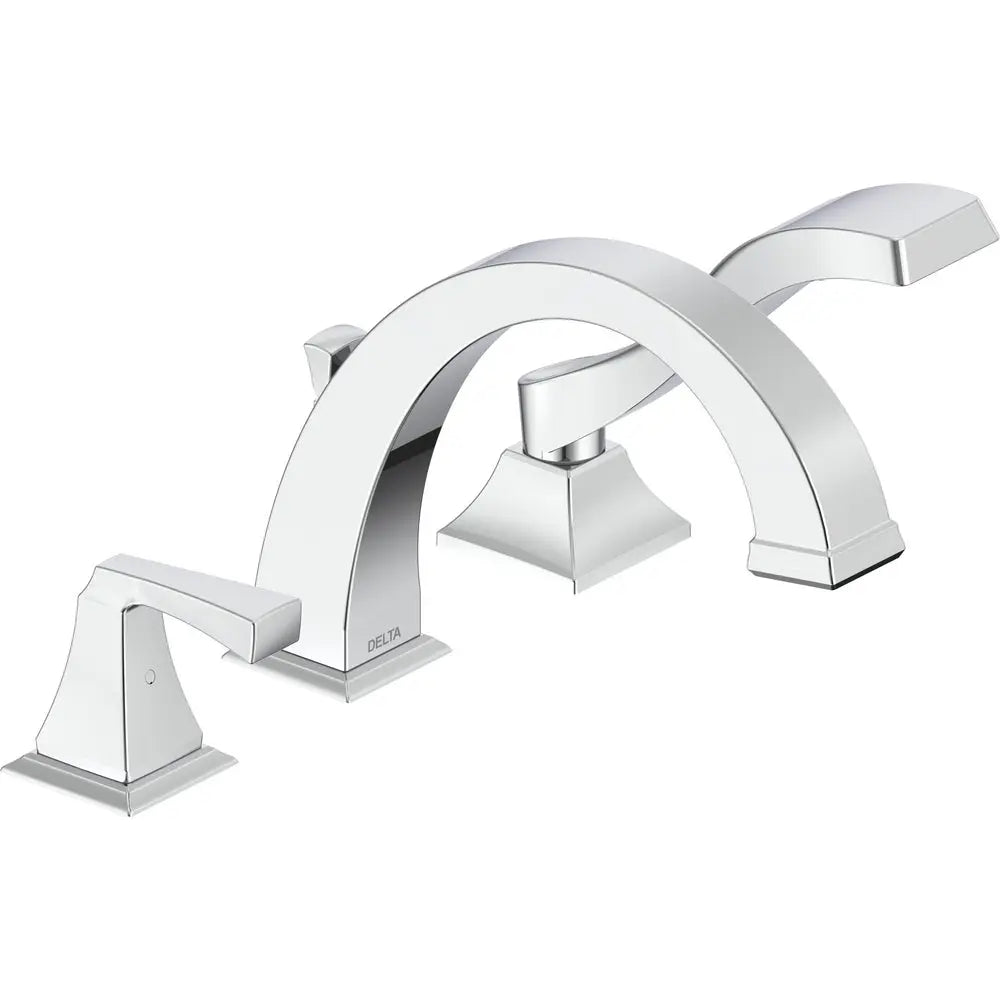 Delta 3 Hole Dryden Roman Tub With Handshower T3751 - Plumbing Market