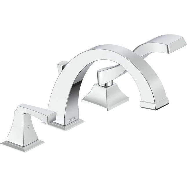 Delta 3 Hole Dryden Roman Tub With Handshower T3751 - Plumbing Market